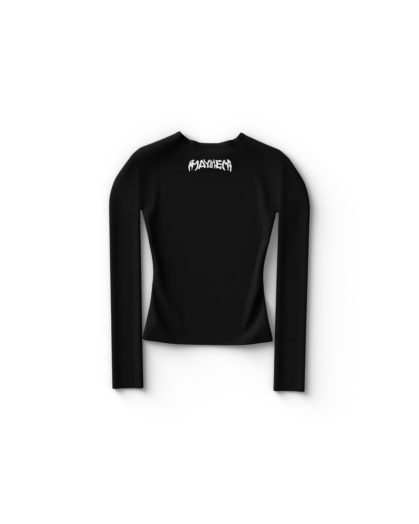 Broken Glass Fitted Longsleeve T-Shirt
