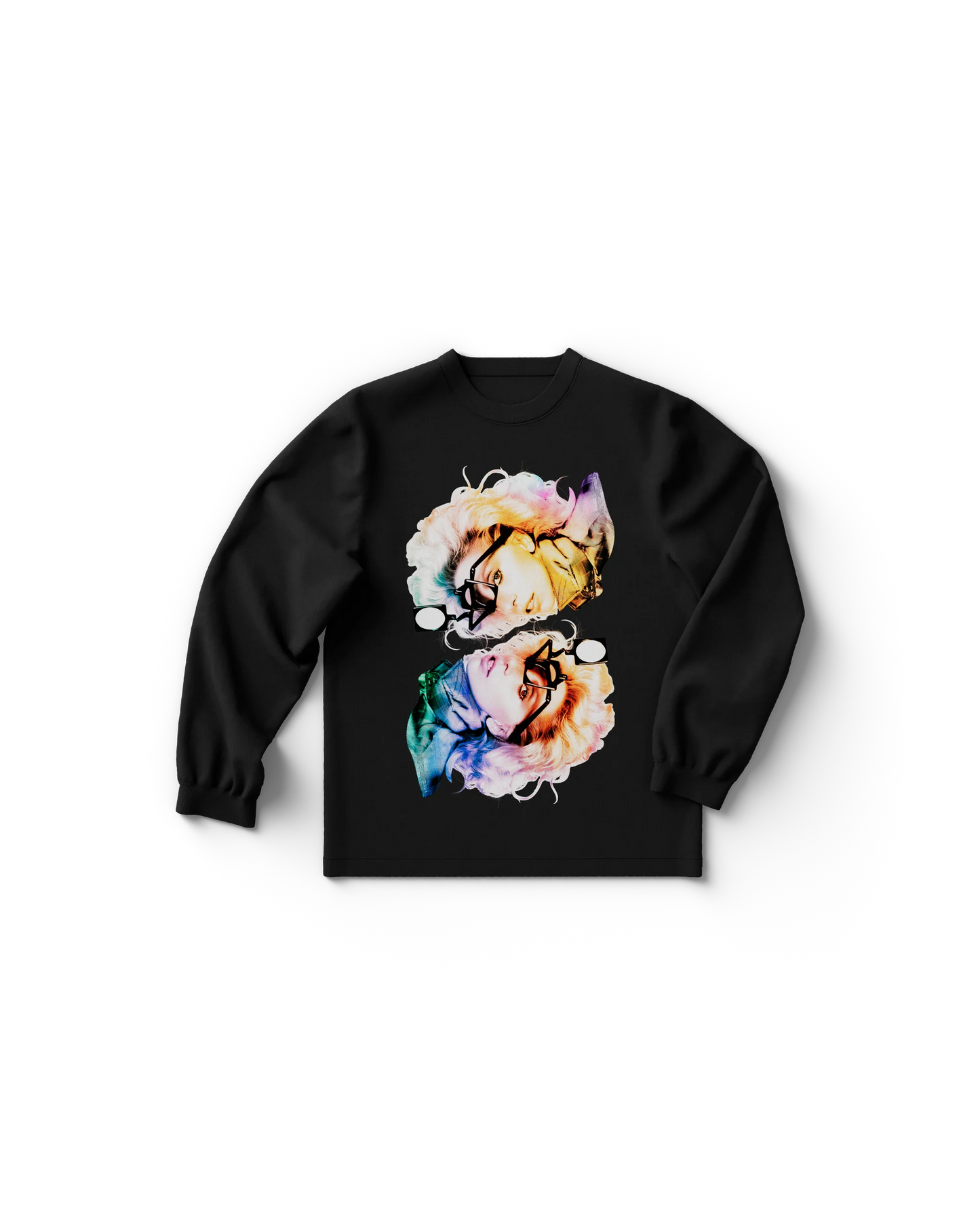 ARTPOP Rainbow Reflection Black Longsleeve